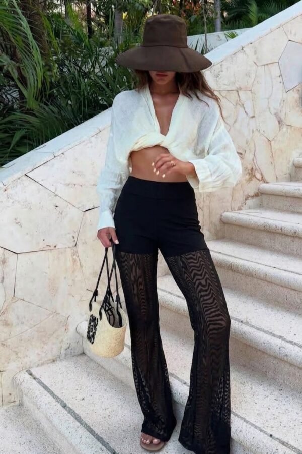 PANTALON PALAZO TUL