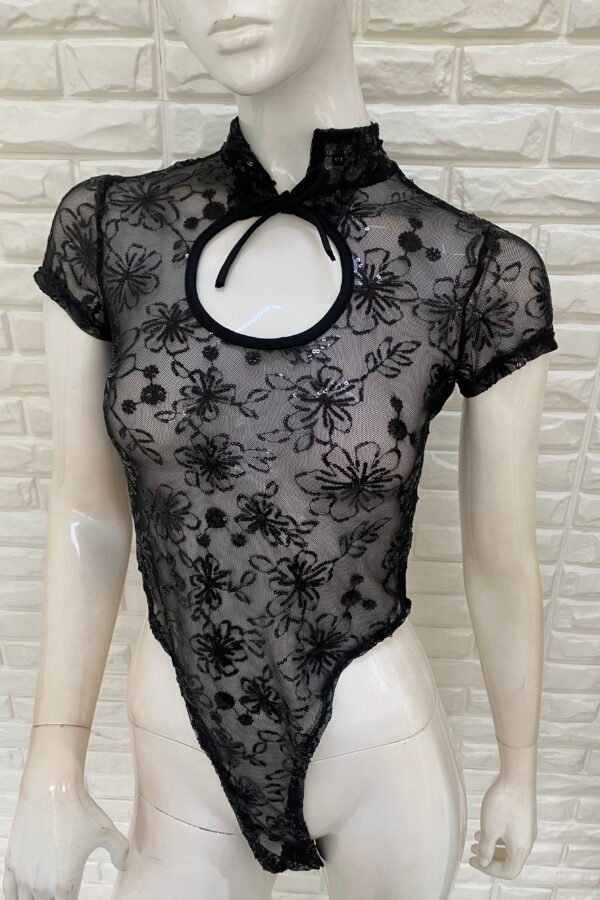BODY MAO FLOR LENTEJUELAS