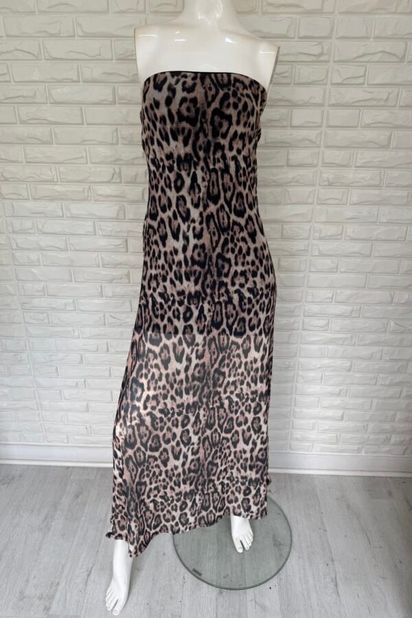 VESTIDO BLANCA TUL ANIMAL PRINT