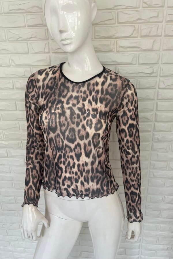 MANGA LARGA TUL ANIMAL PRINT
