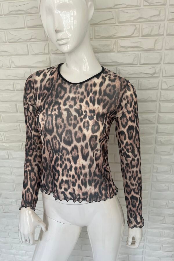 MANGA LARGA TUL ANIMAL PRINT