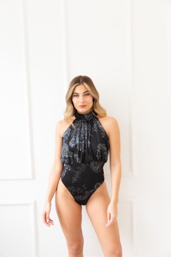 BODY ALLEGRA LYCRA ARABESCOS