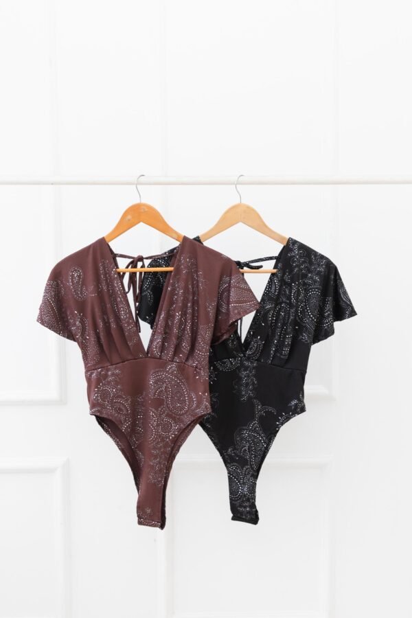 BODY CRISTINA LYCRA ARABESCOS