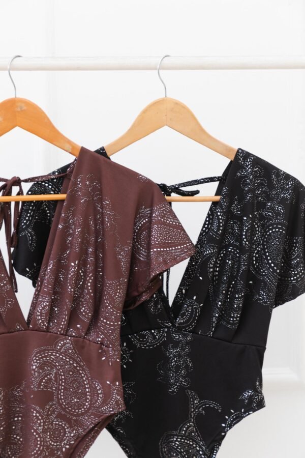 BODY CRISTINA LYCRA ARABESCOS