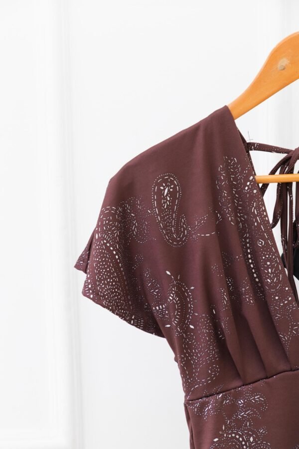 BODY CRISTINA LYCRA ARABESCOS