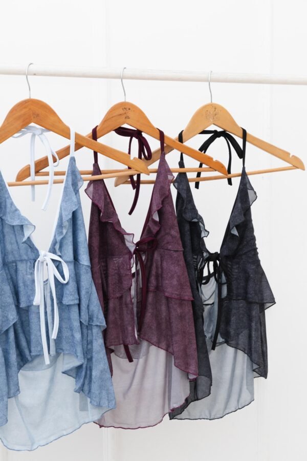 TOP SOFIA TUL DENIM