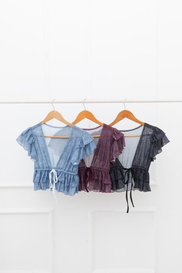 TOP ANGELA TUL DENIM