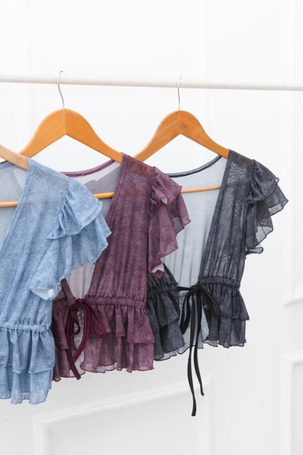 TOP ANGELA TUL DENIM
