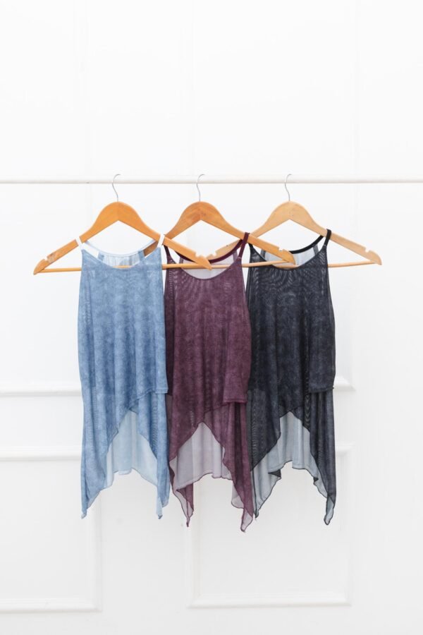 TOP ALICIA TUL DENIM
