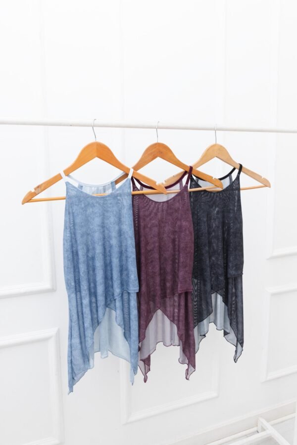 TOP ALICIA TUL DENIM