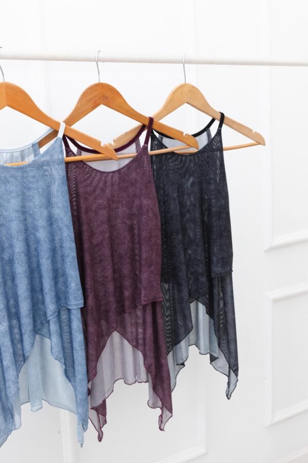 TOP ALICIA TUL DENIM