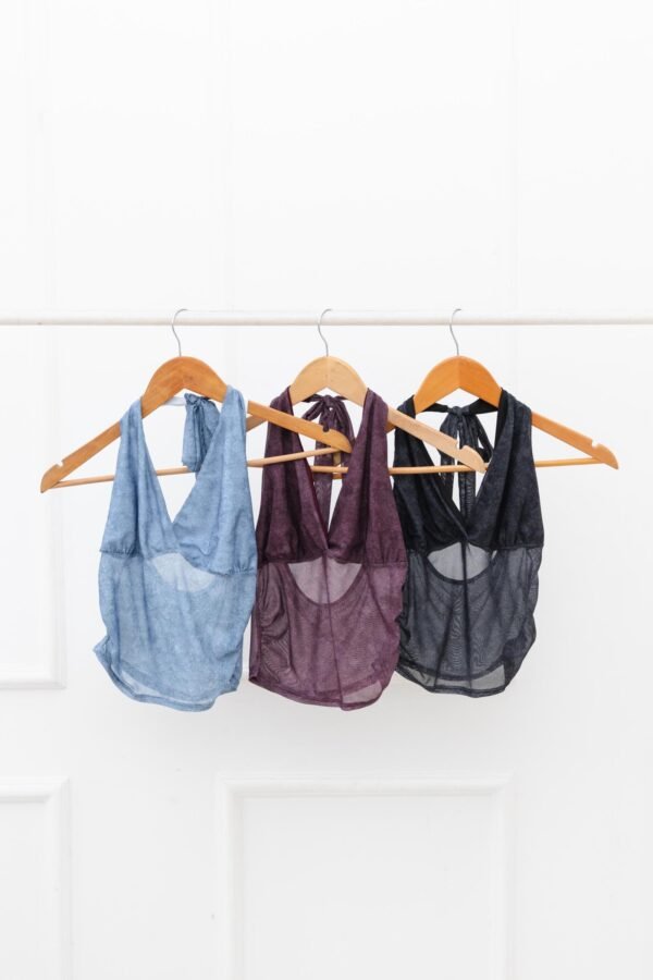 TOP SILVINA TUL DENIM
