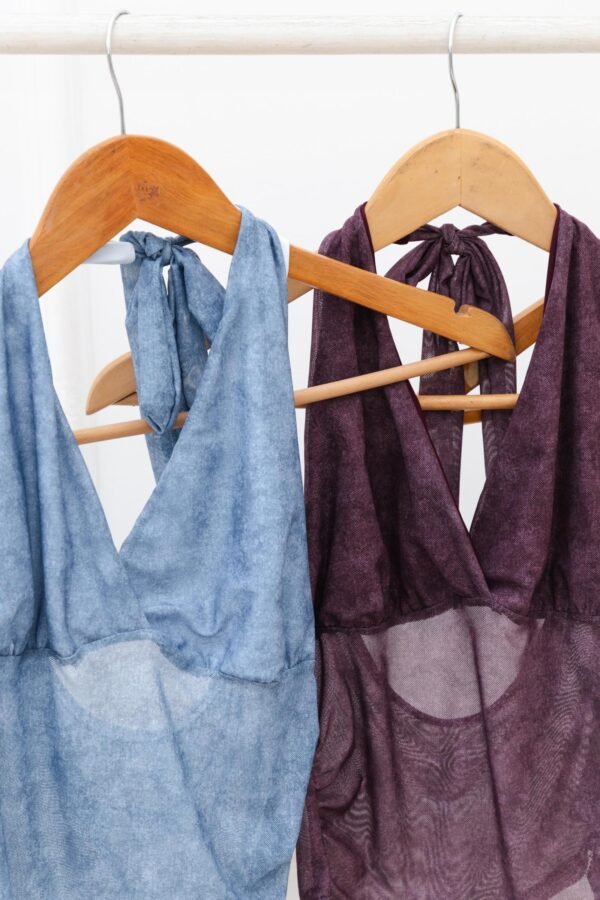 TOP SILVINA TUL DENIM
