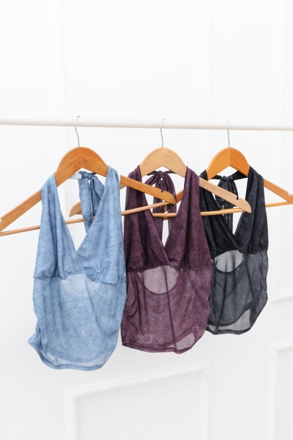TOP SILVINA TUL DENIM